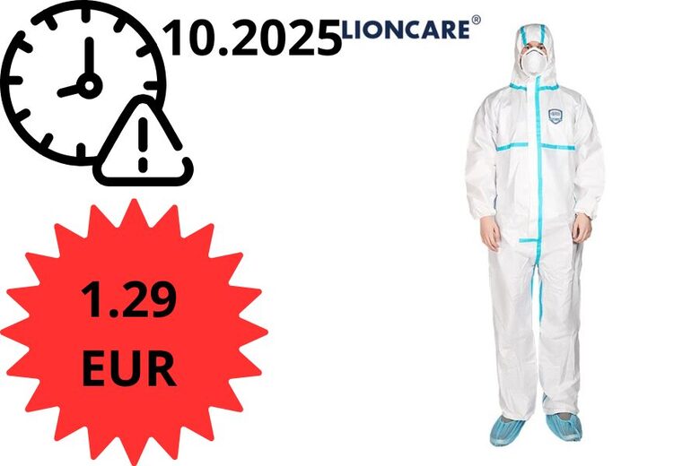 Kombinezons LIONCARE® CoverPrem+ Disposable Protective C700